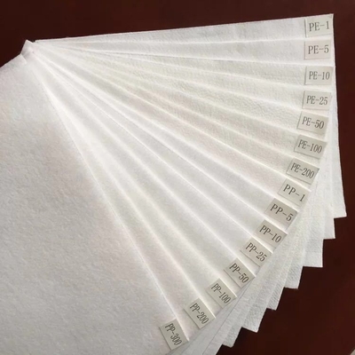 İyi bir fiyat. 150 Mikron 200 Mikron Dokunmamış Filtre Bezi Polyester Yüksek Sıcaklık Sınıfı çevrimiçi