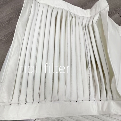 İyi bir fiyat. Sentetik Çerçevesiz Cep Filtresi Toz Toplayıcı Torbalar 1.5mm - 2.2mm çevrimiçi